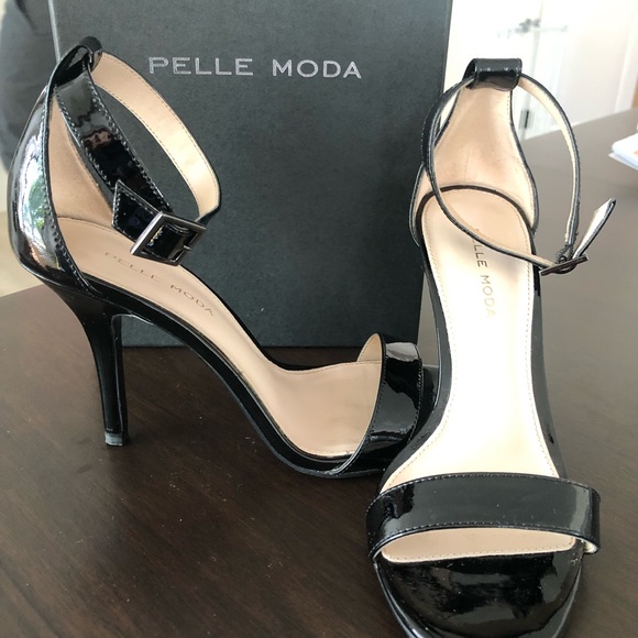 Pelle Moda Patent Leather Black Size 7 - Picture 3 of 6